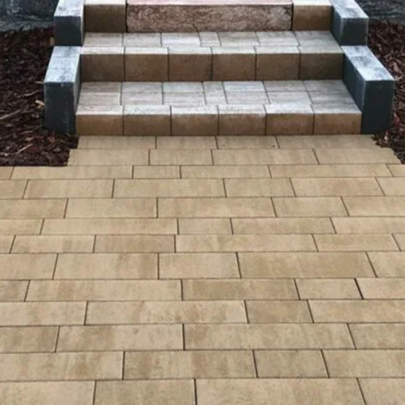 Viastein Artline térkő - 5 cm (Color & Clean Protect védelemmel) - arany árnyalt