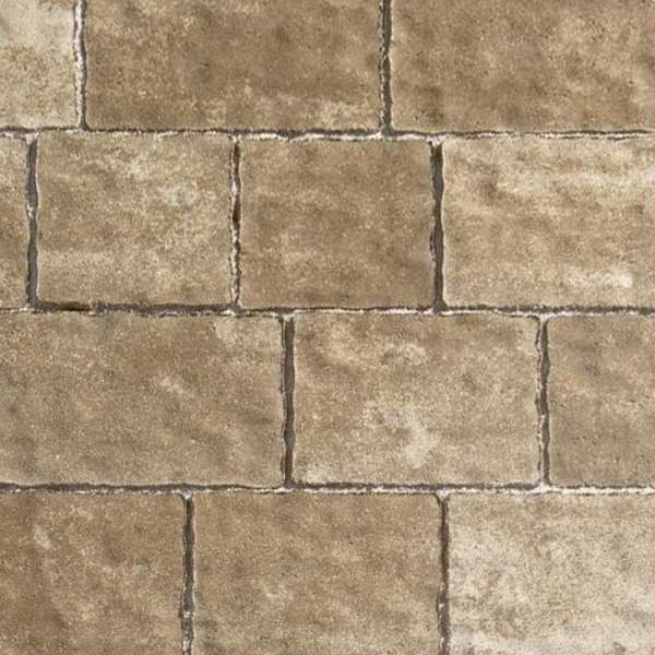 Viastein Faro Trio Strukturált térkő - 6 cm (Color & Clean Protect védelemmel) - szavanna árnyalt