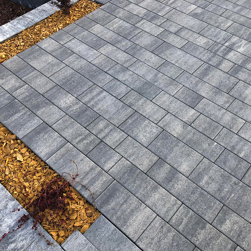 Viastein Artline térkő - 5 cm (Color & Clean Protect védelemmel) - bazalt árnyalt